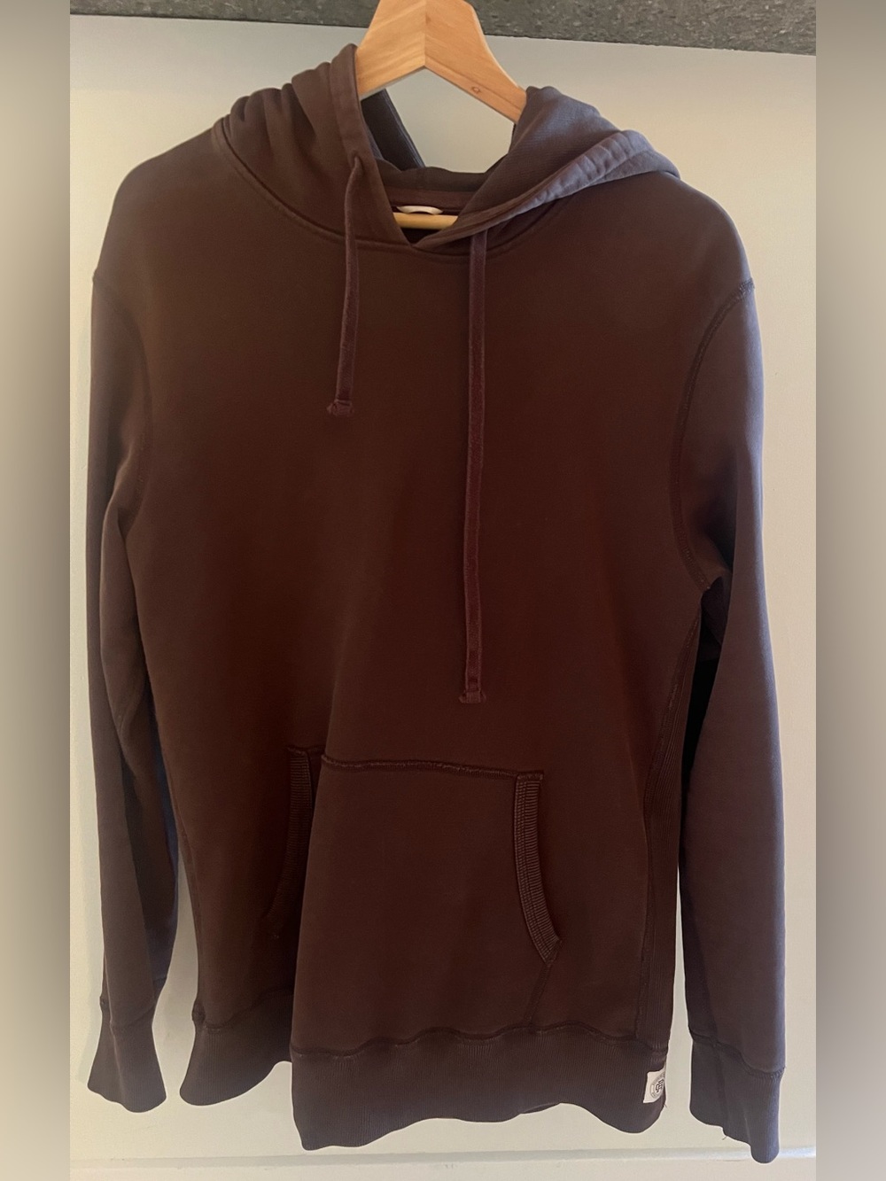 Reigning Champ Dark Brown Midweight Terry Hoodie